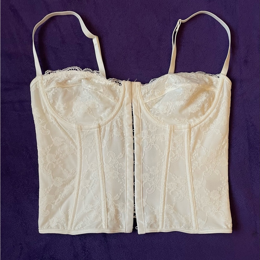 white shein corset
